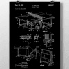 Bordtennis Bord Patent | Plakat 2