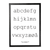 Plakat alfabet 5