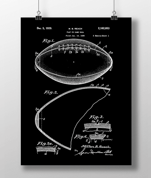 Football 1 Patent | Plakat 1