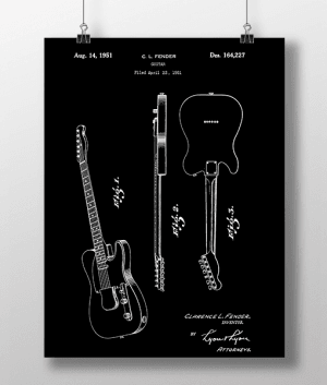 Guitar 1 Patent | Plakat 3