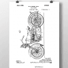 Harley Cycle 1 Patent | Plakat 5