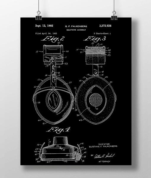 Headphone 2 Patent | Plakat 1