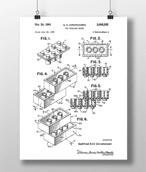 Lego Klodser 1 Patent | Plakat 3