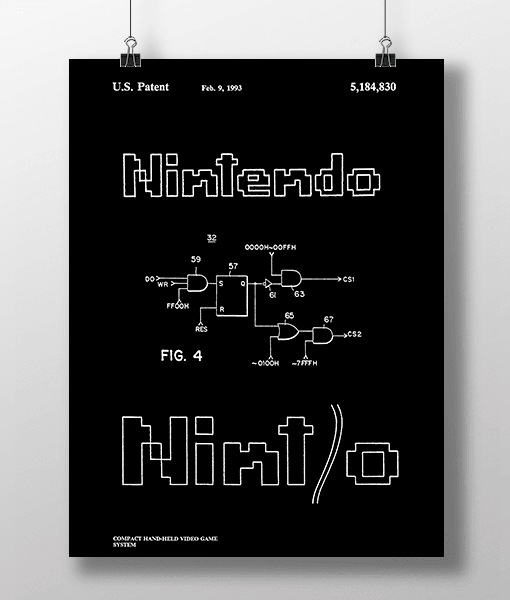 Nintendo 2 Patent | Plakat 2