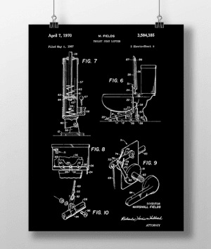 Toilet Seat 2 Patent | Plakat 3